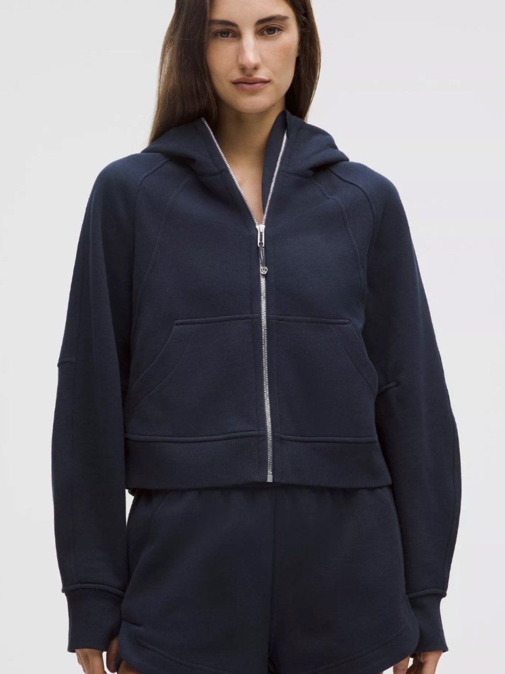 Lululemon Scuba Oversized Full-Zip Hoodie True Navy XS/S
